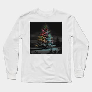 Living Life in Colour - Christmas Tree Long Sleeve T-Shirt